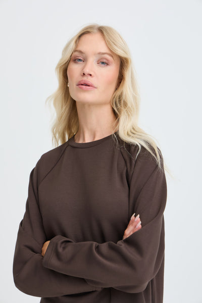 Pusti Raglan Sweater (Fudge)