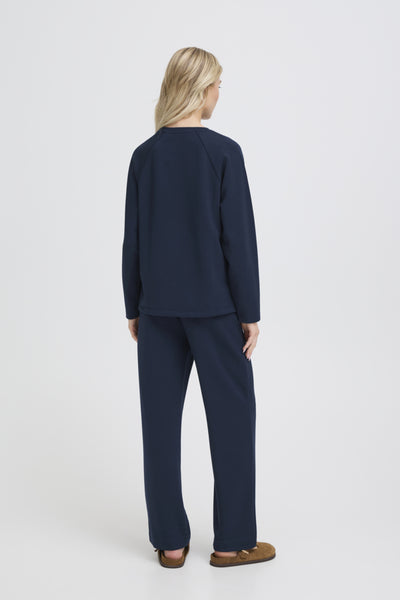 Pusti Raglan Sweater (Dark Sapphire)