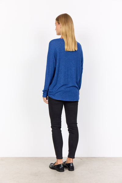 Biara Classic Pullover (Estate Blue Melange)