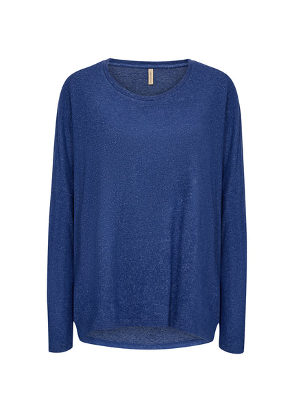 Biara Classic Pullover (Estate Blue Melange)