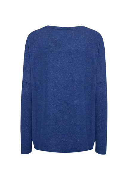Biara Classic Pullover (Estate Blue Melange)