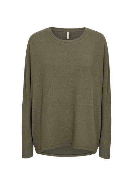 Biara Classic Pullover (Grape Leaf Melange)
