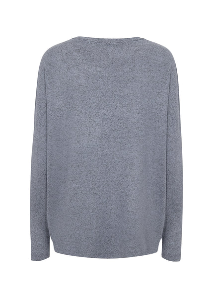 Biara Classic Pullover (Flint Blue Melange)