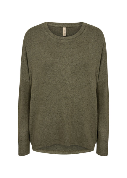 Biara Classic Pullover (Dark Army Melange)