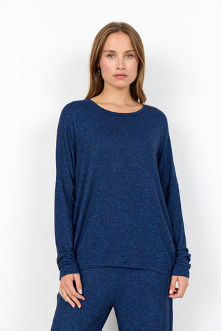 Biara Classic Pullover (Navy Blazer)