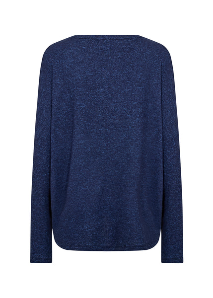 Biara Classic Pullover (Navy Blazer)