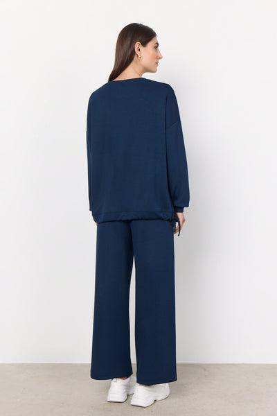Banu Straight Pant (Navy)