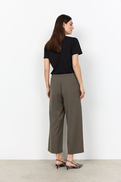 Siham Wide Crop Pant (Grape Leaf)