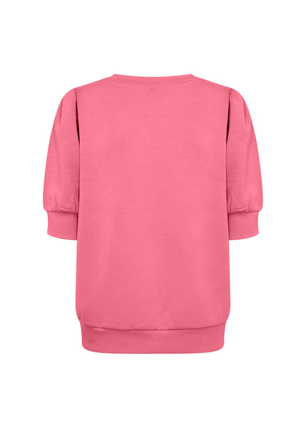 Banu Short Sleeve Sweater (Rapture Rose)
