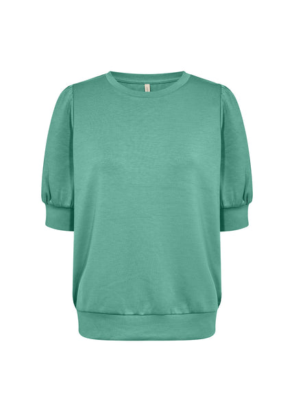 Banu Short Sleeve Sweater (Light Spruce)