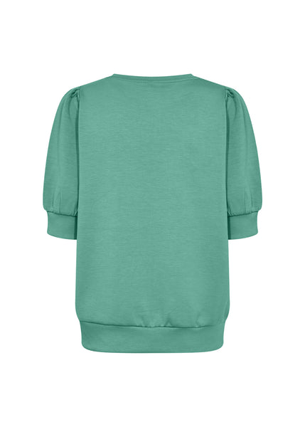 Banu Short Sleeve Sweater (Light Spruce)