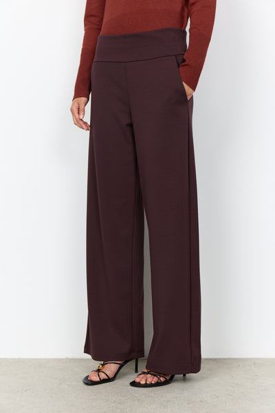 Siham Wide Pant (Chocolate Plum)