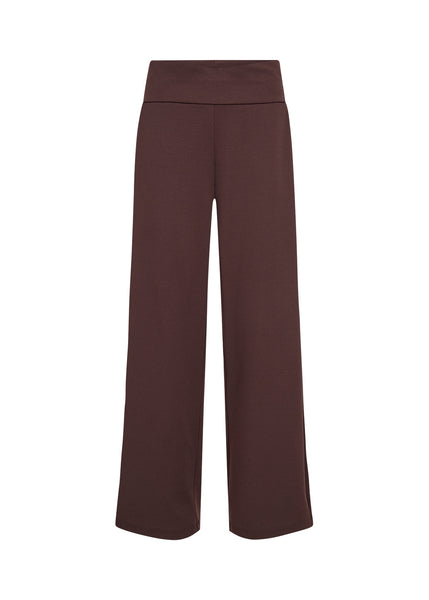 Siham Wide Pant (Chocolate Plum)