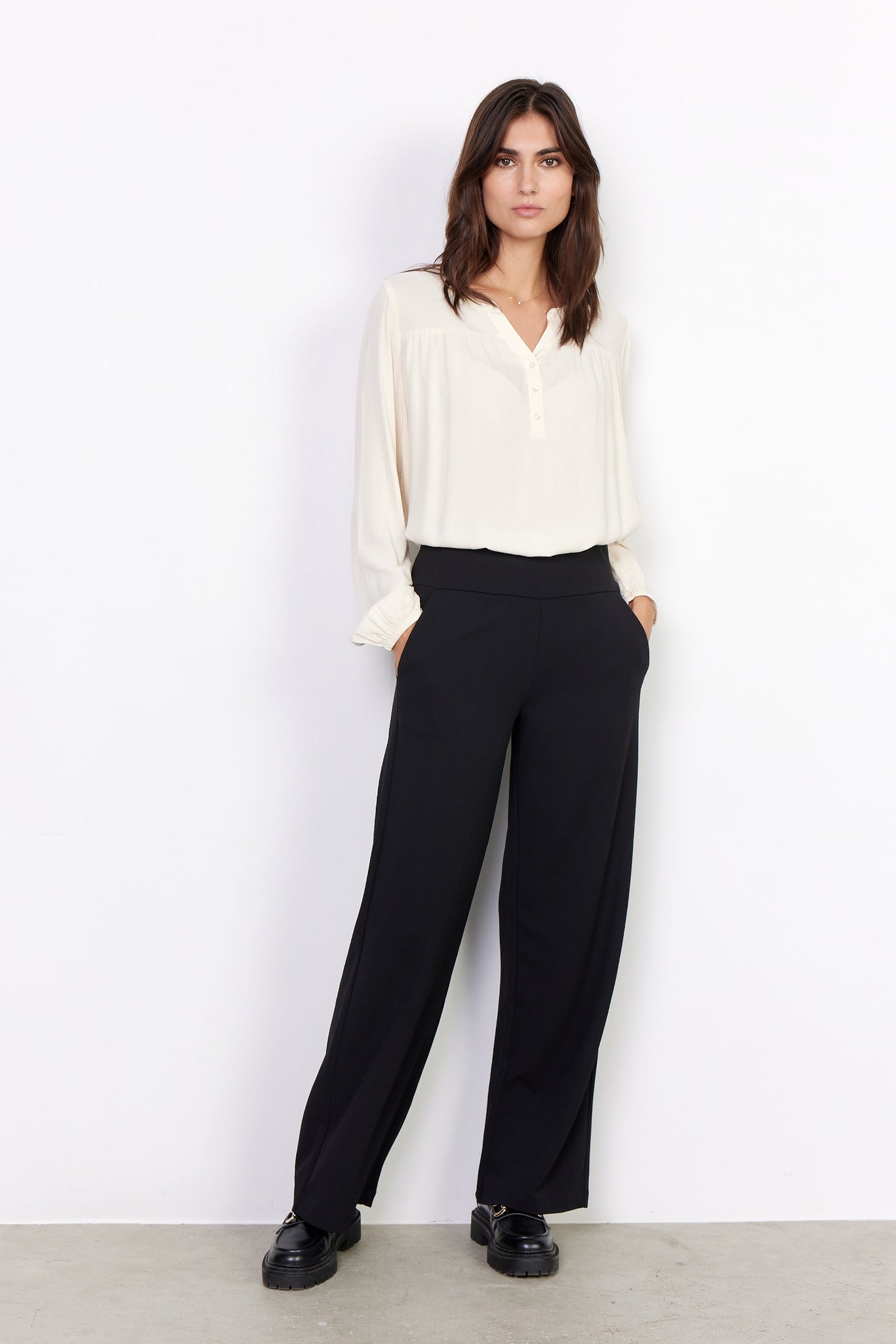 Siham Wide Pant (Black)