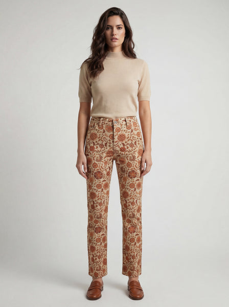 Bennie Courdouroy Pant (Paisley Print)