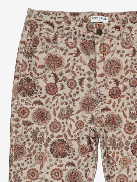 Bennie Courdouroy Pant (Paisley Print)