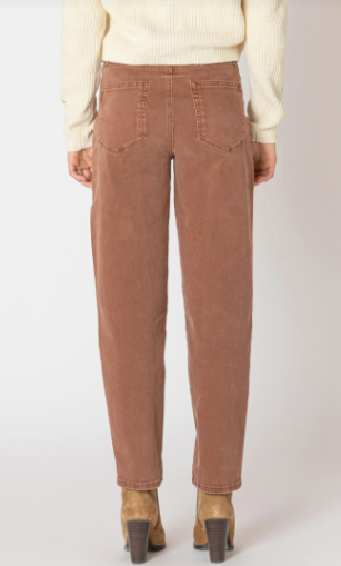Remi Barrel Leg Pant (Brunette)