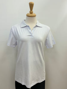 Compliments Cotton Polo T-Shirt (White)