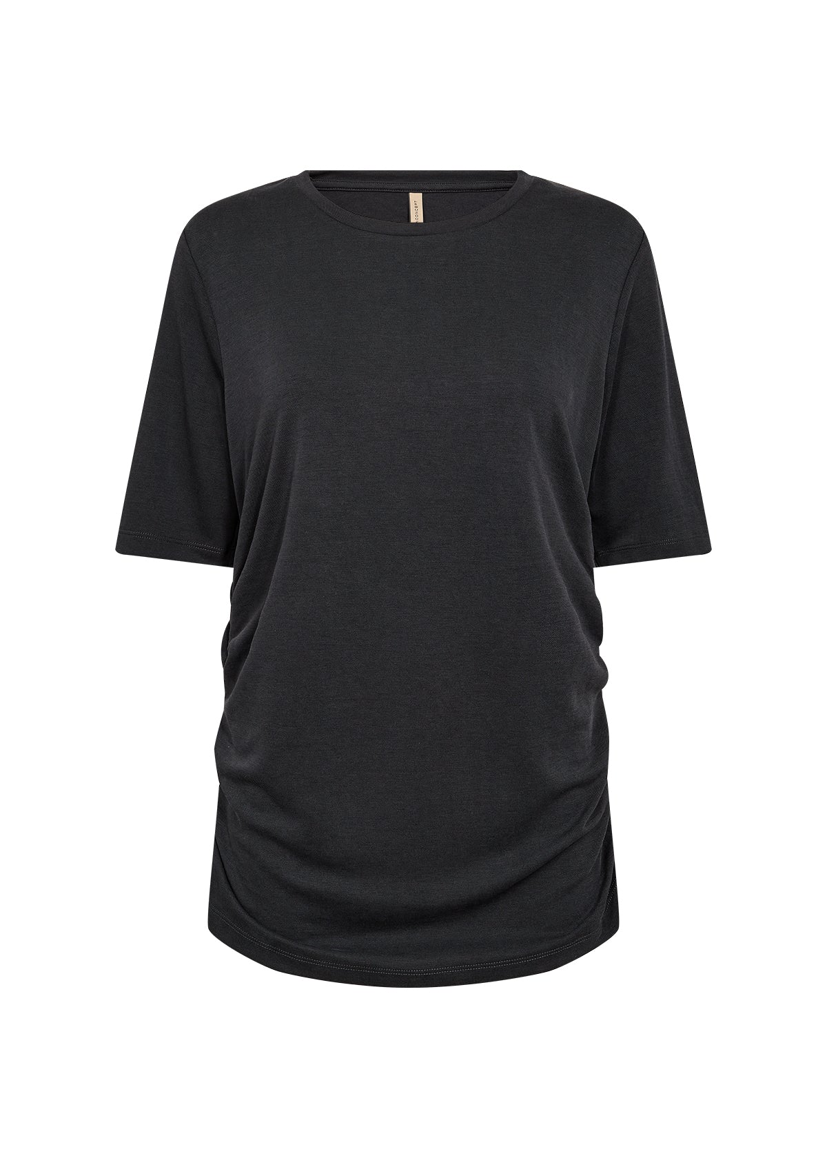 Felucca Rouched Top (Washed Black)