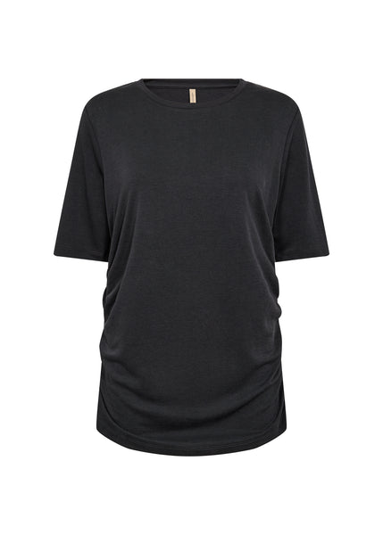 Felucca Rouched Top (Washed Black)