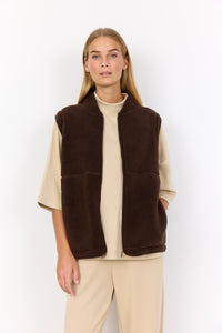 Ony Teddy Vest (Hot Fudge)