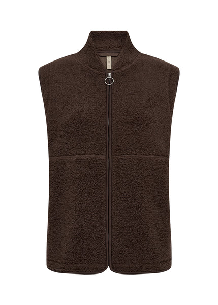Ony Teddy Vest (Hot Fudge)