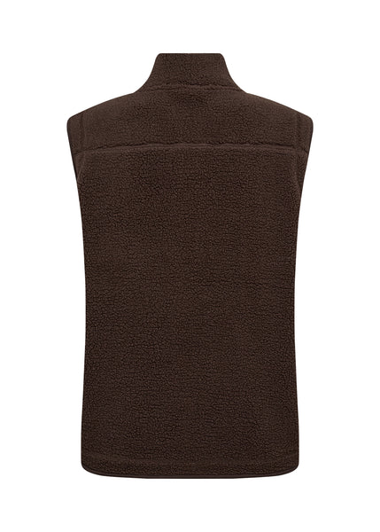 Ony Teddy Vest (Hot Fudge)