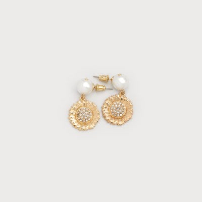 Lucie Floral Earrings -  2 Colour Options