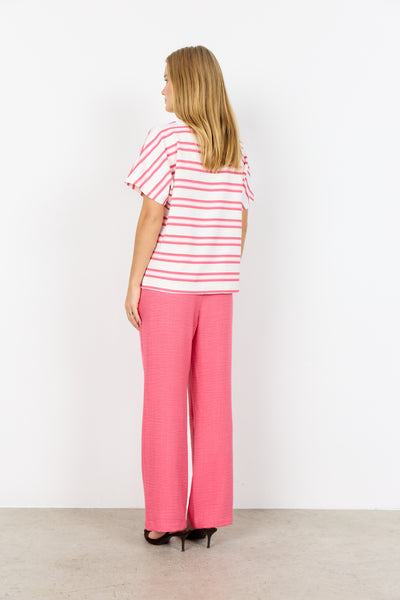 Barni Boxy Striped Top (Rapture Rose Stripe)