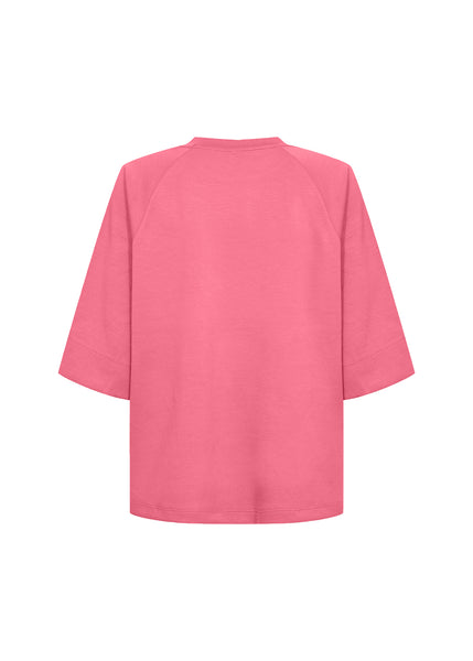 Banu Raglan Boxy Top (Rapture Rose)