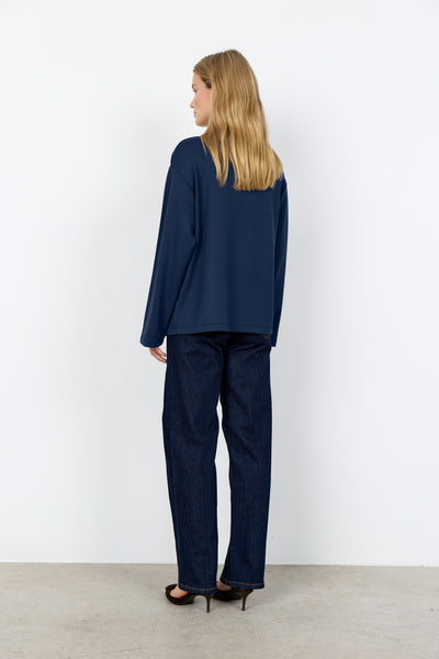 Banu Open Cardigan (Navy)