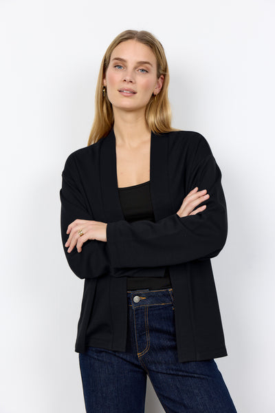 Banu Open Cardigan (Black)