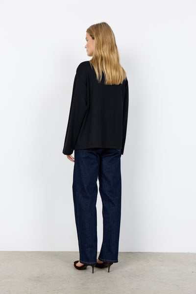 Banu Open Cardigan (Black)