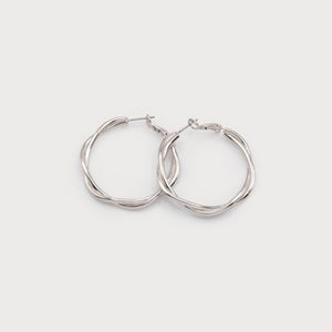 Heidi Intertwined Hoop Earrings - 2 Colour Options