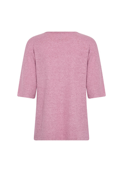Biara Printed Top (Mauve Orchid)