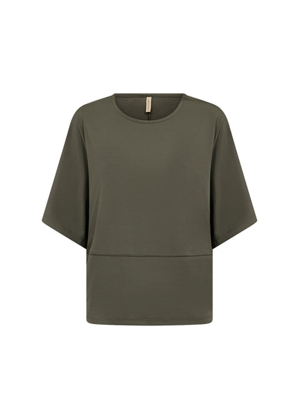 Glenna Drop Shoulder Top (Grape Leaf)