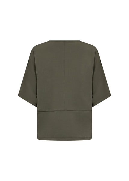 Glenna Drop Shoulder Top (Grape Leaf)