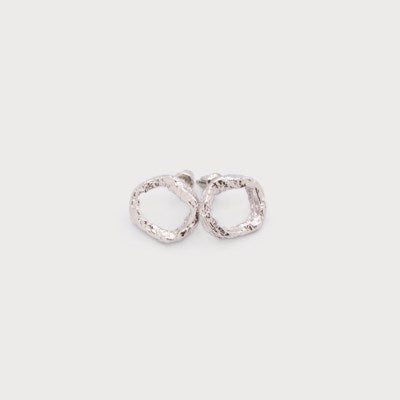 Morgan Circle Stud Earrings -  2 Colour Options
