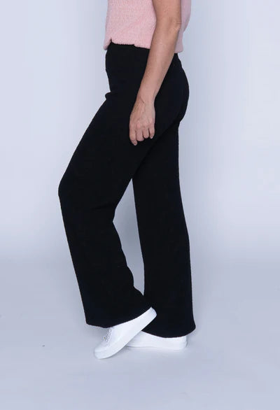 Tara Textured Pant (Black)