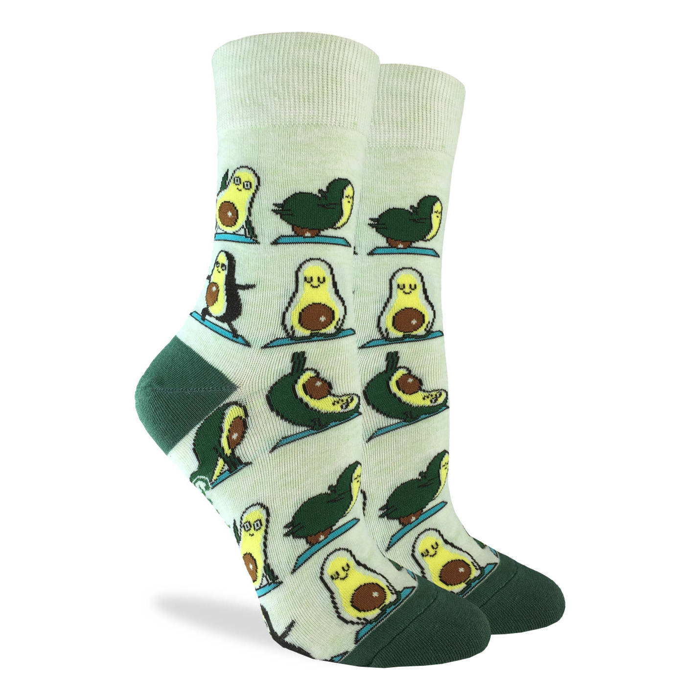 Avocado Yoga Good Luck Socks