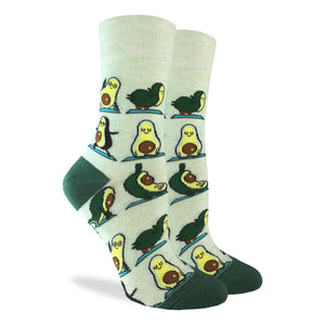Avocado Yoga Good Luck Socks