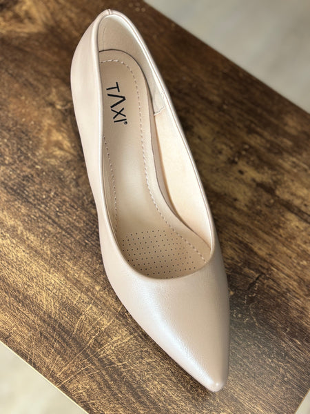 Aliyah Pump (Dark Beige)