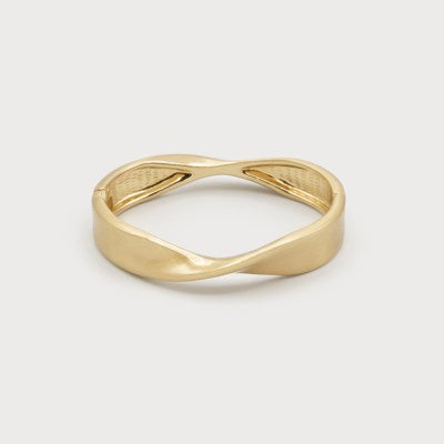 Rina Twist Bangle Bracelet - 2 Colour Options