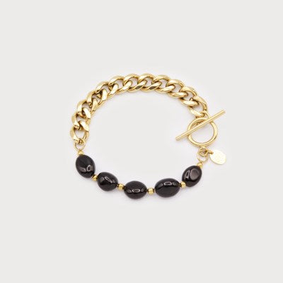 Sheena Stainless Steel Bracelet - 2 Colour Options