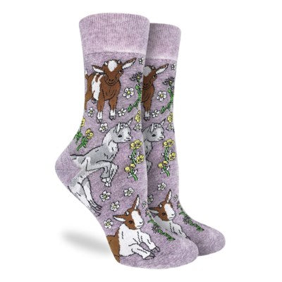 Baby Goat Good Luck Socks