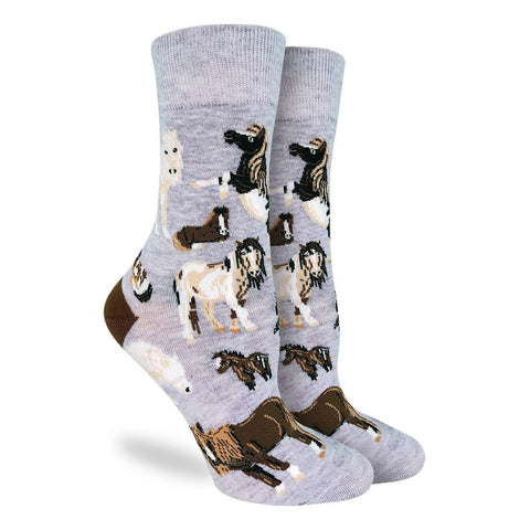 Ponies Good Luck Socks