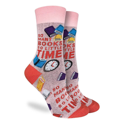 So Many Books So Little Time Good Luck Socks