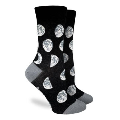 Moon Phases Good Luck Socks