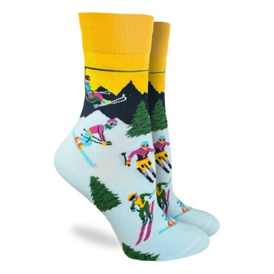 Skiing Good Luck Socks