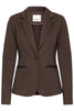 Kate Long Blazer (Chocolate)